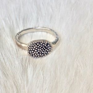 Michael Dawkins Sterling Starry Night Ring